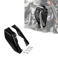 Sett: ventilert benskjold egnet for Harley Davidson Touring 14-24 + vindavviser WA3