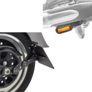 Sett: Sideskiltholder som passer til Harley Davidson Softail 08-18 + LED-styreindikatorer XS