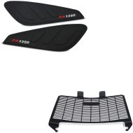 Sett: tankpute knebeskyttere + radiatordeksel egnet for Harley Davidson Pan America 1250 21-24 radiatorgrill KG1
