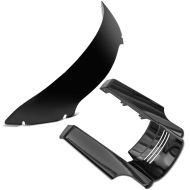 Sett: Frontrute 5" + bakskjermforlengelse egnet for Harley Davidson Touring 14-23