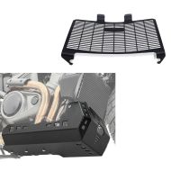 Sett: Motorbeskyttelse egnet for Harley Davidson Pan America 1250 / Special 21-24 aluminium front spoiler undervogn beskyttelse + radiatordeksel egnet for Harley Davidson Pan America 1250 21-24 KG1