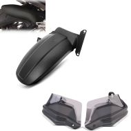 Sett: bakhjulsdeksel, bakskjerm + håndbeskyttere egnet for Honda NC 750 X / NC 700 X / S 12-20 XL