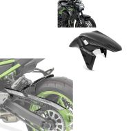 Sett: Forskjerm egnet for Kawasaki Z 900 17-24 + bakhjulsdeksel karbonlook