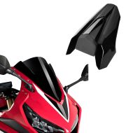 Sett: stolpedeksel egnet for Honda CB 650 R 19-20 + racingskjerm Z kåpeskjerm Puig 3568N