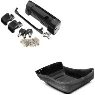 Sett: Hengsler og lukking egnet for Harley Davidson Tour Pak TP 14-24 + innvendig kåpe