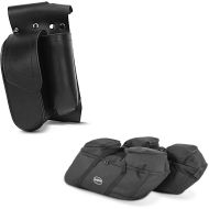 Sett: kollisjonsbøyle bag + koffert innervesker egnet for Harley Davidson Touring 93-24 sidevesker SP4