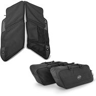Sett: sidekoffertorganisator WL + koffertinnervesker egnet for Harley Davidson Touring 94-24 BG1 par
