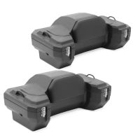 2x quad top koffert ATV koffert bak bak koffert transportboks koffert Bagtecs QT3 82 liter økonomi sett
