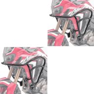 2x fairing beskyttelsesstang XL egnet for Honda Africa Twin CRF 1000 L 16-19 Tank crash bar på topp økonomi sett