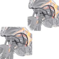 2x øvre crashbars egnet for KTM 1290 Super Adventure S / R 21-24 crashbars Motoguard L2 svart økonomisett