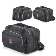 Innerlommer koffert og toppveske som passer for Givi V47 V46 E41 E460 E360 E45 B47 Blade E470 E450 M52 - 3 stk.
