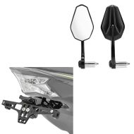 Nummerskiltholder som passer til KTM 390 Duke / 125 Duke + styrespeil