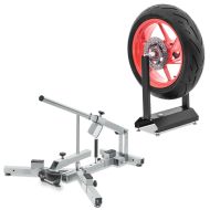 Sett dekkskifter MD4 12-21" galvanisert og balanseringsstativ svart ConStands