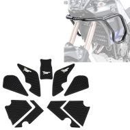 Tankpute side tank pad grå + fairing beskyttelsesstang egnet for Yamaha Tenere 700 19-24 Motoguard