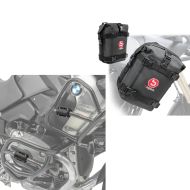 Crashbar beskyttelse 22-28mm + sett med crash bar bags 2x 6 liter