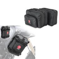 Crash bar bag-par 6Ltr + Vario-koffert innerlommer som passer for BMW R 1250 GS / Adventure 19-24