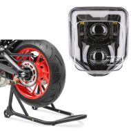 Bakre reparasjonsstativ + LED-hovedlys egnet for Husqvarna 701 Supermoto 15-24