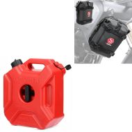 Reservebeholder 3L med holder rød + kollisjonsstang bag-par egnet for Yamaha Tenere 700 K3 6Ltr