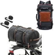 Lerretsryggsekk VG6 retro bæreveske vintage 28 liter + ryggsekk VG8 halebag vintage 35 liter inkludert spenningsstropper