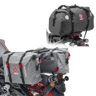 Bakbag tørrbag 60l + salvesker vanntett 2x30L rullelukking