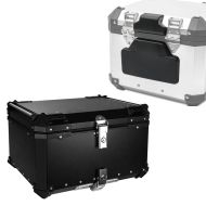 Ryggpute egnet for BMW aluminium toppkoffert aluminium pillion ryggstøtte + aluminium toppkoffert XB85 aluminium 85 liter