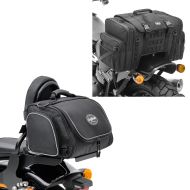 Tail bag TM2 sissy bar bag 14 liter + tail bag TQ1 pillion bag Retro 52-60L