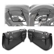 Sadelvesker Arizona 3Ltr + seteveskeholdersett som passer for Honda Rebel 500 CMX 17-24 (par)
