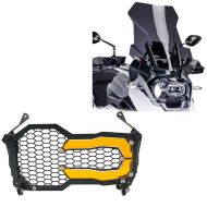 Turskjerm egnet for BMW R 1250 GS / Adventure 19-24 mørk tonet Puig + frontlykt