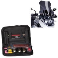 Dekkreparasjonssett 19 deler + turskive passer for BMW R 1250 GS / Adventure 19-24 mørk tonet Puig