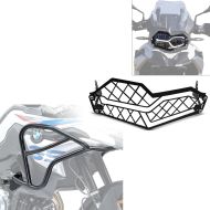 Skjermbeskyttelsesstang XL topp + frontlykt egnet for BMW F 750 GS 18-23 lampevakt SG1
