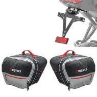 Nummerskiltholder egnet for Yamaha Tracer 9 / GT 21-24 med belysning + innerveskesett egnet for originale sidevesker Tour and City