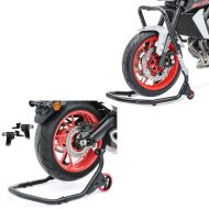 Reparasjonsstativ for bakhjul egnet for Kawasaki Z 900 Falcone med L- og V-feste + styrehodestativ