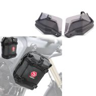 Håndbeskyttere egnet for Honda CB 500 X 13-23 med forlengelse XL + kollisjonsstang bag-par