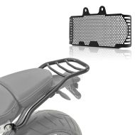 Bagasjehylle + radiatordeksel som passer til BMW R NineT 17-23 KG1 radiatorgrill