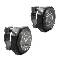 Styreklokke analog klokke med styreholder LK2 + styretermometer analog