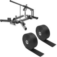 Sett: Dekkskifter for motorsykkeldekk 12-21" MD4 ConStands med motorsykkel varmebeskyttelsestape, eksostape sw 15m
