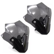 Sett med 2x flyscreen frontrute egnet for BMW F 900 R 20-24 frontrute Airad YFS svart