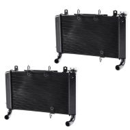 Sett med 2x vannkjølere egnet for Honda CB 650 F 17-18 Zaddox radiatorkjøler svart