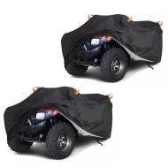 Sett med 2x presenning Quad XL Tourtecs 190T ATV-trekk med håndtak svart