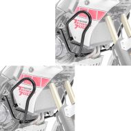 Sett med 2x crashbars egnet for Yamaha Tenere 700 19-24 motorbeskyttelse Motoguard MK12 svart