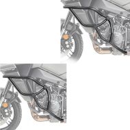 Sett med 2x crashbars egnet for Yamaha Tracer 9 / GT 21-24 motorbeskyttelsesstenger Motoguard KT11 svart