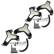 Sett med 2x motordekselbeskyttelse egnet for Yamaha MT-09 / SP 21-23 beskytter kollisjonspute Motoguard MY31 titanium