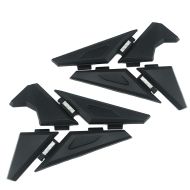 Sett med 2x sidedeksler egnet for BMW R 1250 GS / 1200 GS / Adventure 13-24 SD1 rammebeskyttelse Motoguard svart