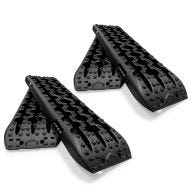 Sett med 2x sandplater fjellbrett starthjelp offroad universal 1 par Vanit BB1 svart