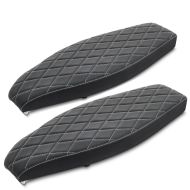 Sett med 2x flate benkseter egnet for Simson S50 S51 S70 Craftride VS2 sete svart