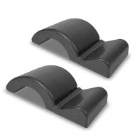 2x Pilates ryggradskorrigerende ryggforlengelse Cranit Pilates tilbehør bærekraftig RE51 svart