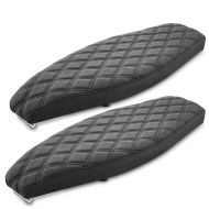 Sett med 2x flate benkseter egnet for Simson S50 S51 S70 sete Craftride VS5 svart