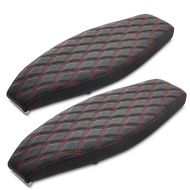 Sett med 2x flate benkseter egnet for Simson S50 S51 S70 sete Craftride VS7 svart