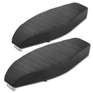 Sett med 2x benk egnet for Simson S51 S50 S70 sete Craftride HS17 svart