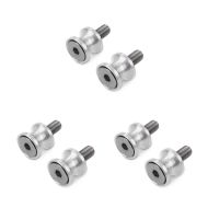 Sett med 3 motorsykkel prisme socket racing adaptere Motea Jerez M8 sølv
